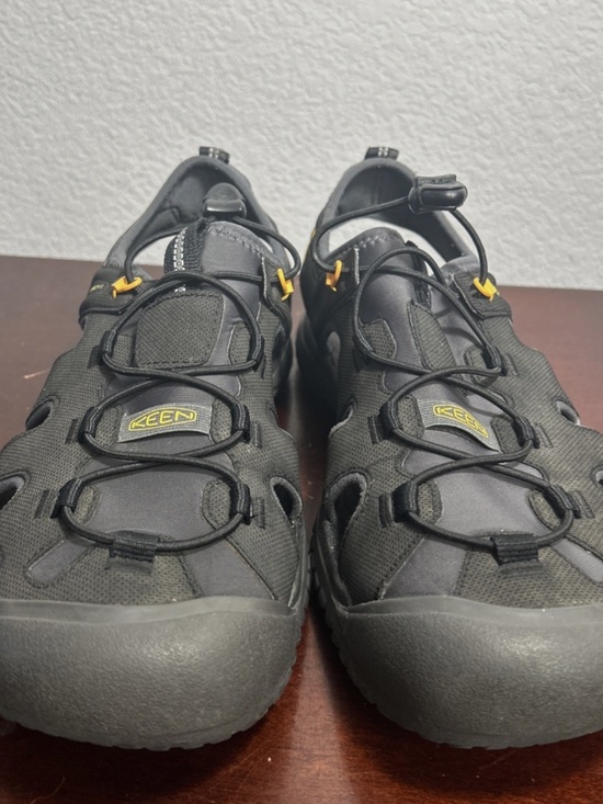 KEEN SOLR High Performance Sport Sandals Mens Black Closed Toe Size 13 1022246 main image 7